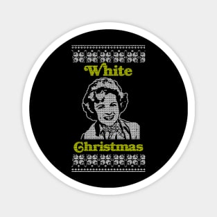 White Christmas Magnet